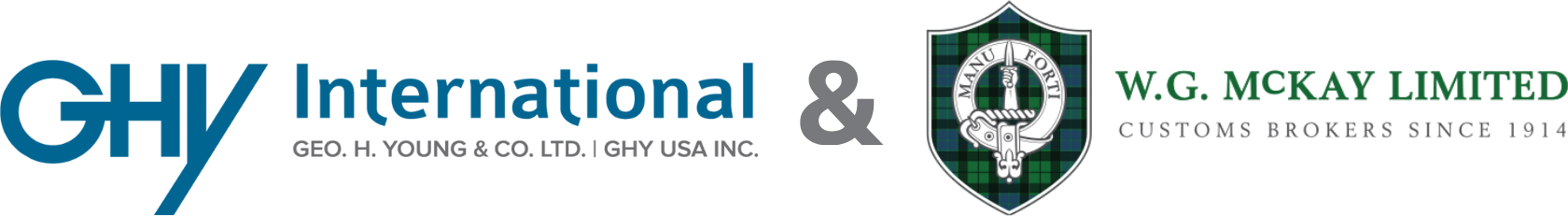 MANU FORTI W.G. MCKAY LIMITED CUSTOMS BROKERS SINCE 1914 Logo